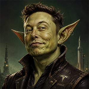 Goblin Elon character